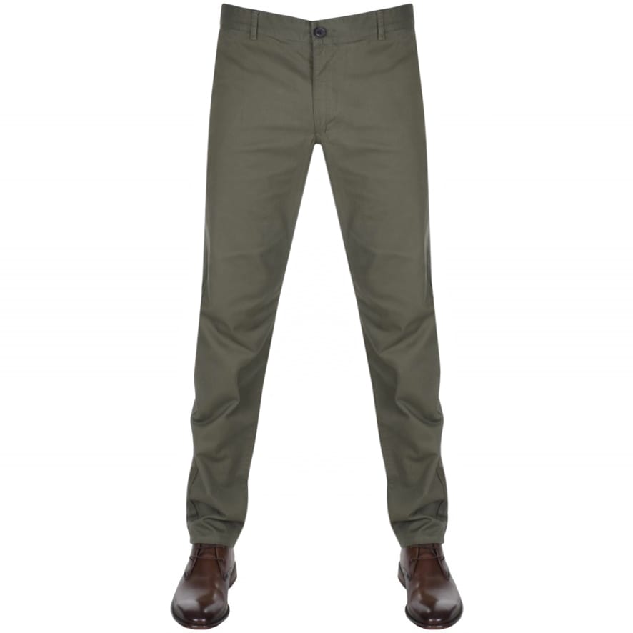 Alternative Image for ProductFarah Vintage Elm Chino Trousers Green1